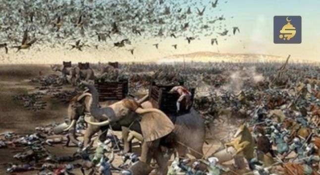 Kisah Keperkasaan Burung Ababil yang Membinasakan Pasukan Gajah