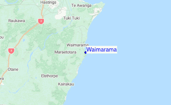 Surf Forecast Waimarama Surf Guide 