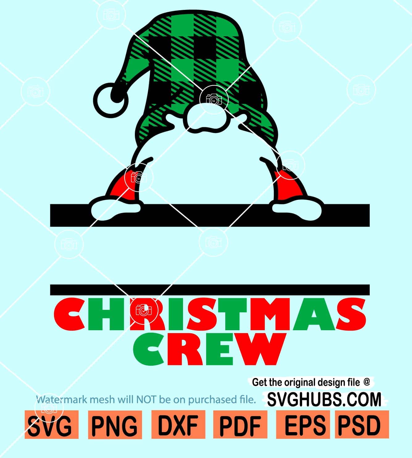 Christmas vacation svg cuttable design. Christmas Crew Svg Christmas Gnome Split Monogram Svg Christmas Gnome Svg Christmas Vacation Svg