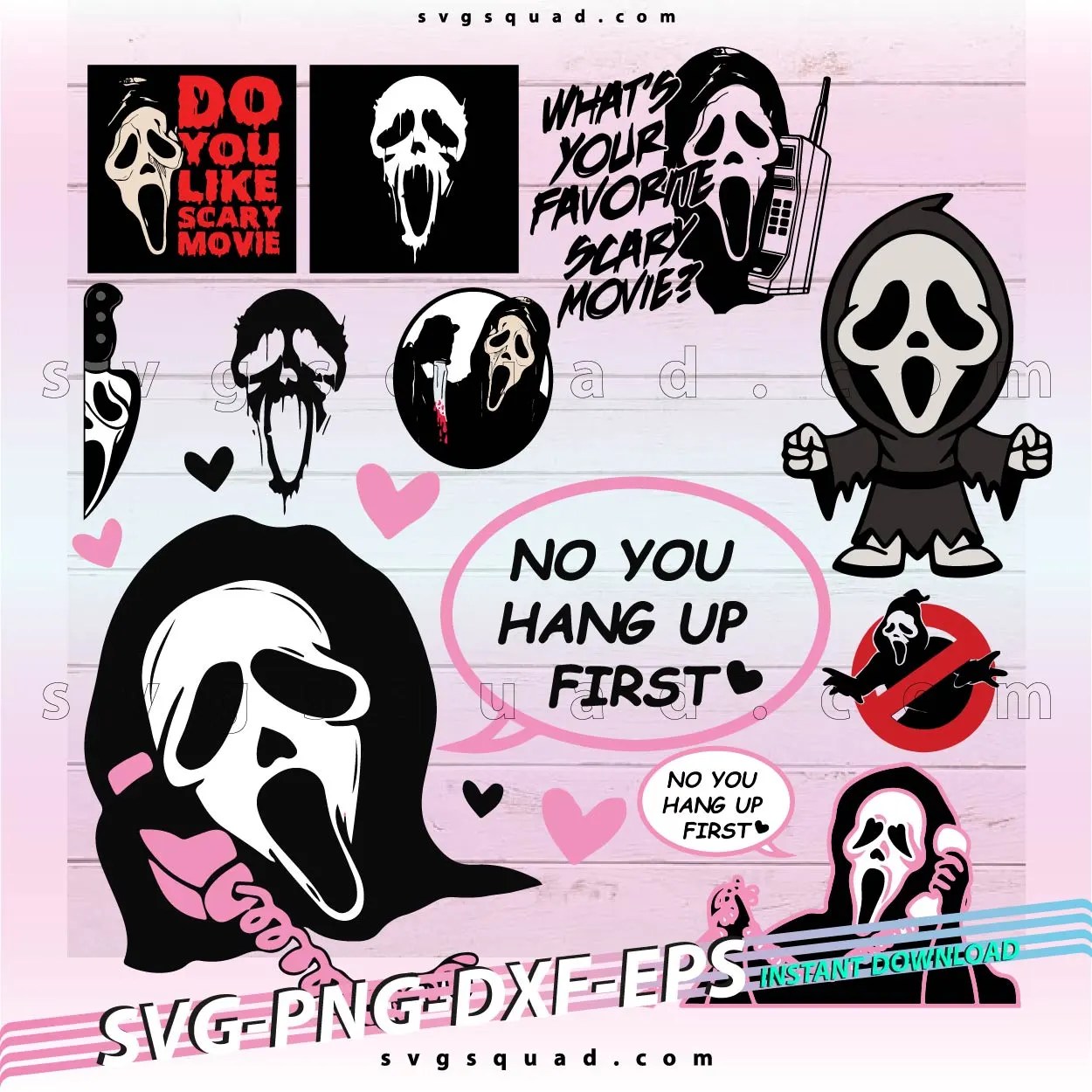 Get some really cute yet scary ghost face svg files for your halloween crafts. Scream Svg Svgsquad