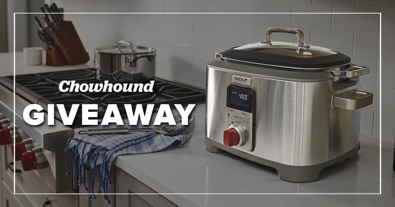 Chowhound Wolf Gourmet Slow Cooker Giveaway