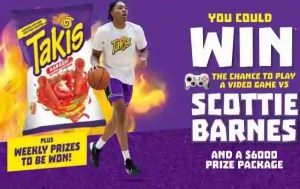 Takis Play With A Pro Contest