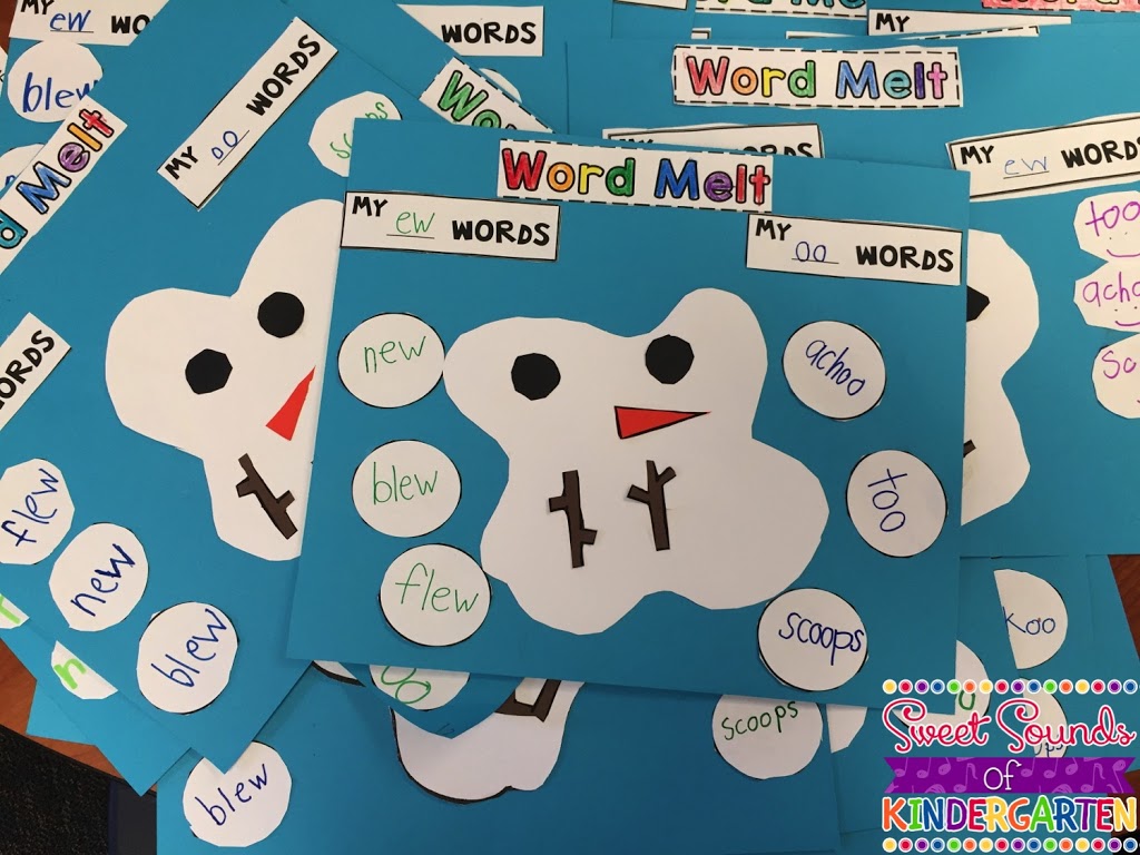 You will find a variety of reading, writing, grammar, and math worksheets that can be used . Sneezy The Snowman Word Melt Freebie