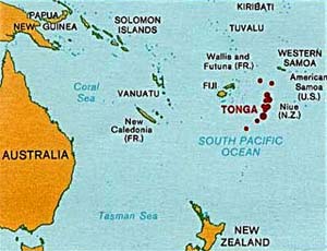 Tonga Maps Tonga Largemap 