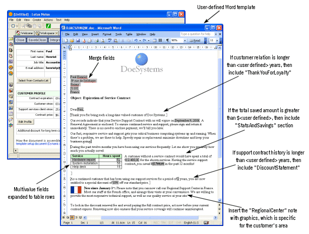 Features Swing Software