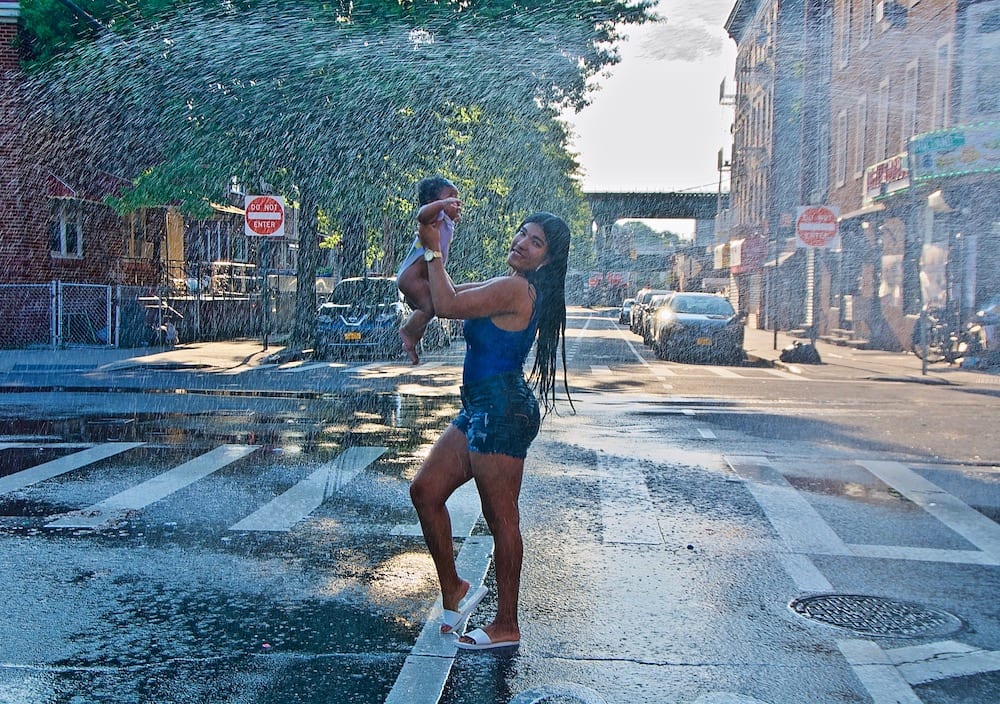 Mother & Newborn First Water Splash, 2019 The Bronx, NYC