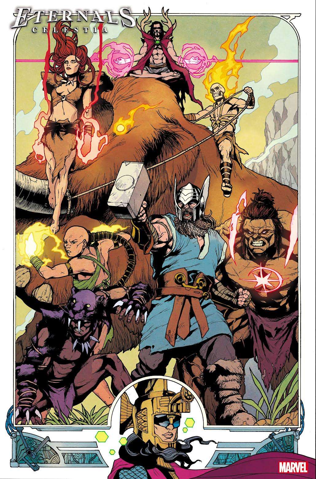 For millions of years, one hundred eternals have roamed the earth, secret protectors of humanity. Preview Of Marvel S Eternals Celestia 1 Syfy Wire