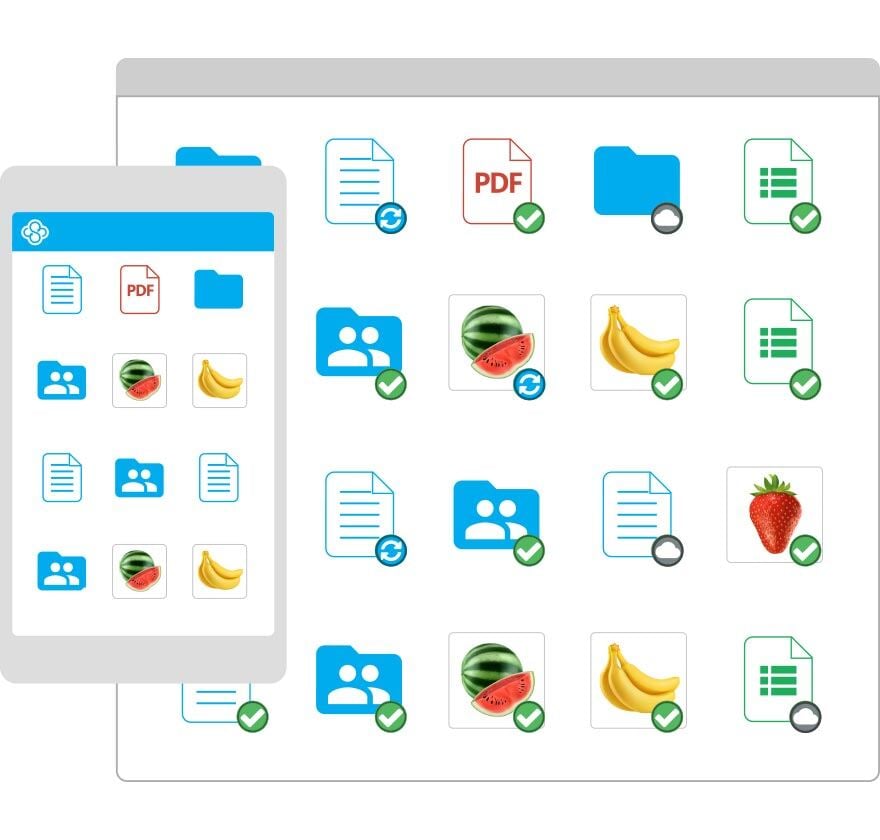 Cloud Backup Vs Cloud Sync What Your Business Needs - Best Colorful Illustrations in Ultra HD