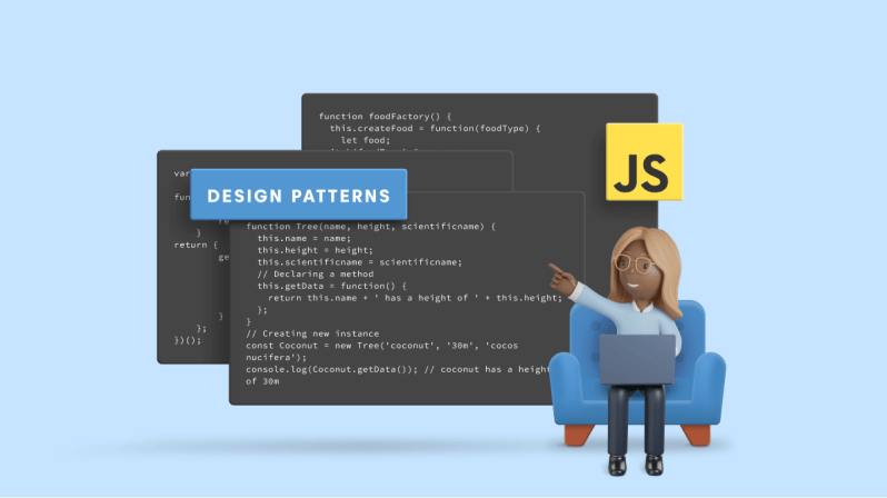 Behavioral Design Patterns In Javascript Useful Codes - Download Beautiful Gradient Photo | Ultra HD