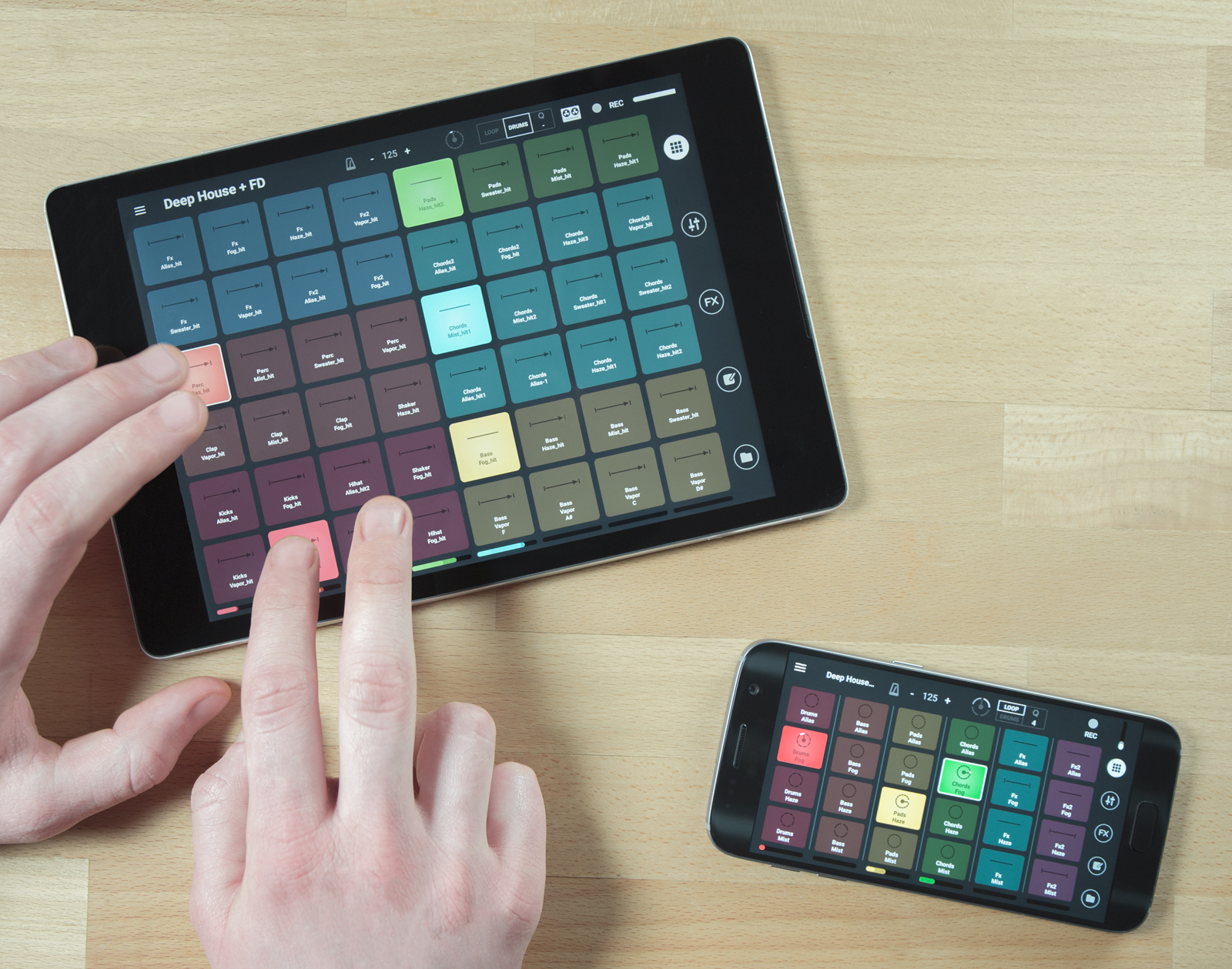 Mixvibes Updates RemixLive for Android With Finger 