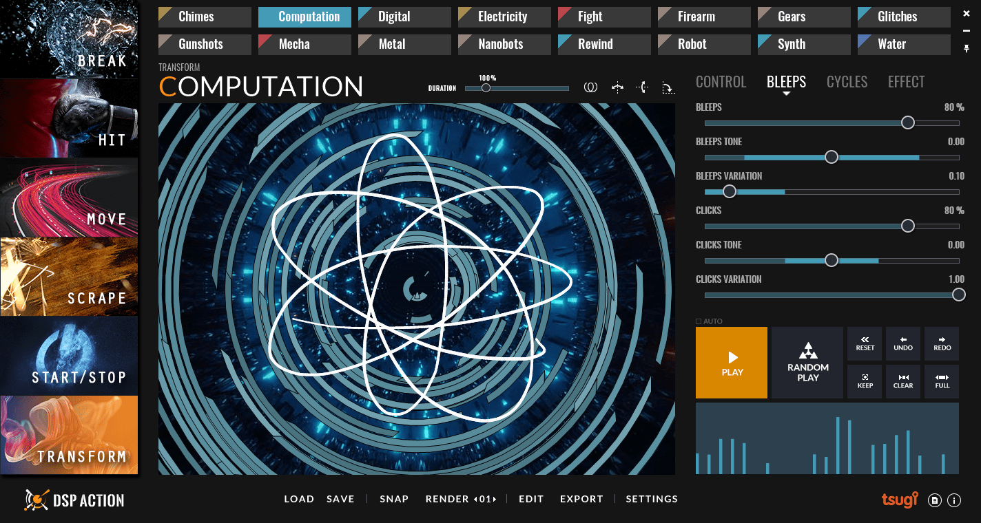New Virtual Instrument Dsp Action Designed For Dynamic Sound Effects