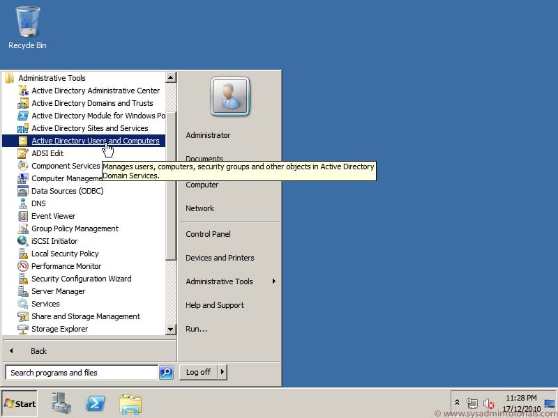 How to setup a Windows 2008 R2 Domain Controller 18 windows domain controller install setup How to setup a Windows 2008 R2 Domain Controller
