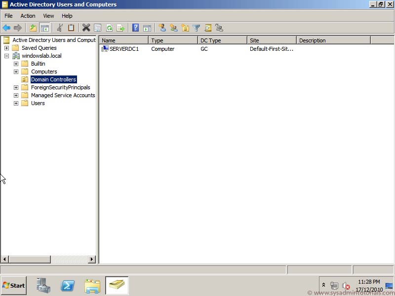 How to setup a Windows 2008 R2 Domain Controller 19 windows domain controller install setup How to setup a Windows 2008 R2 Domain Controller