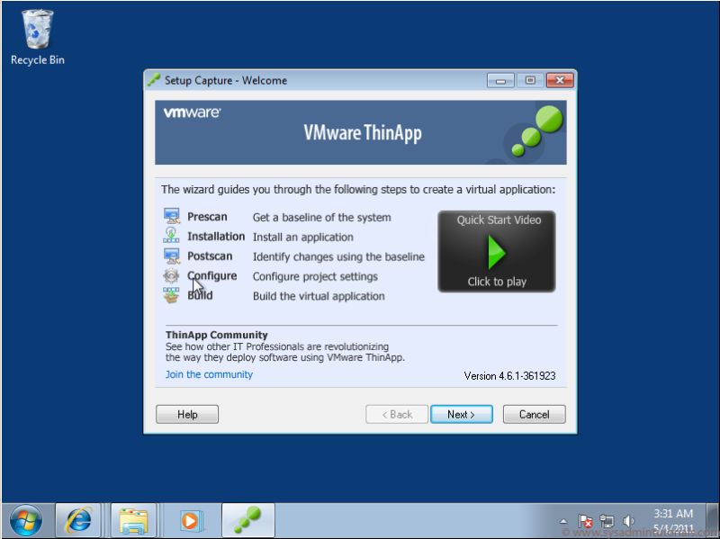 Vmware Thinapp Creating A Thinapp - Desktop Abstract Arts for Desktop