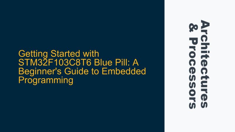 Getting Started With Stm32 Blue Pill Programming Stm32f103c8t6 Arm Cortex M 32 Bit Microcontroller - Classic Retina Ocean Patterns | Free Download