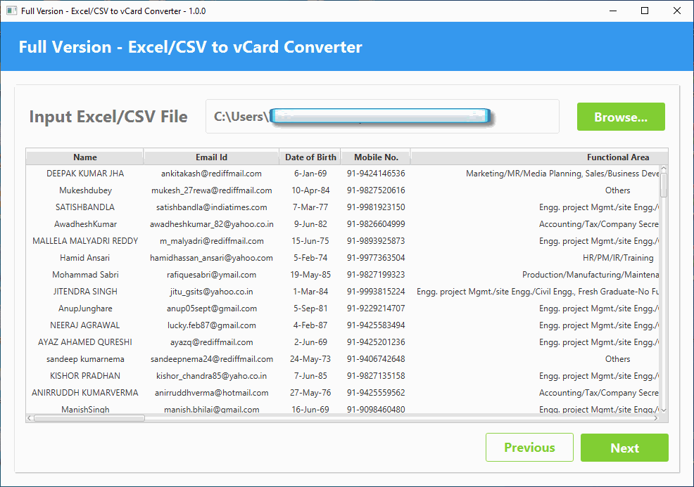 Systools excel to vcard is one such software that will do the task for you. Convert Excel To Vcard Best Technique To Import Xls To Vcf File