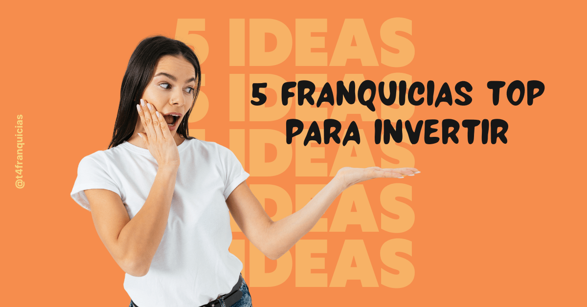 Cinco franquicias TOP para invertir