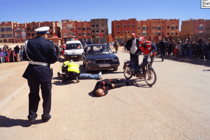 تخليد اليوم الوطني للسلامة الطرقية بتنغير