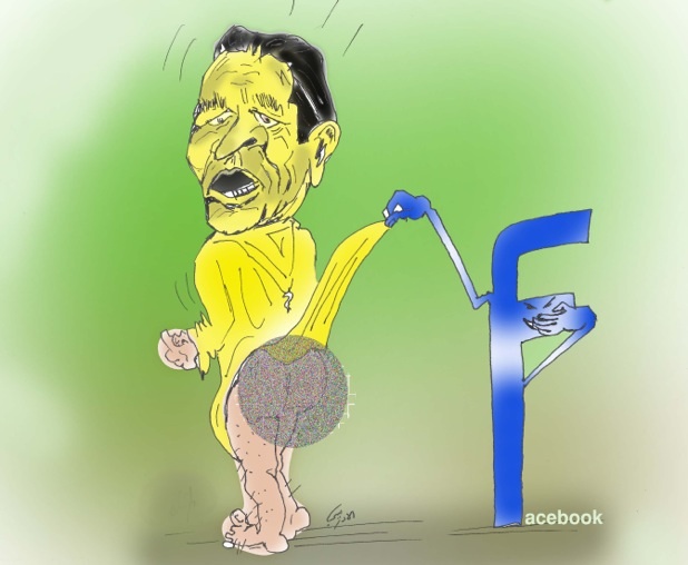 الفايسبوك و الكشف عن العورة