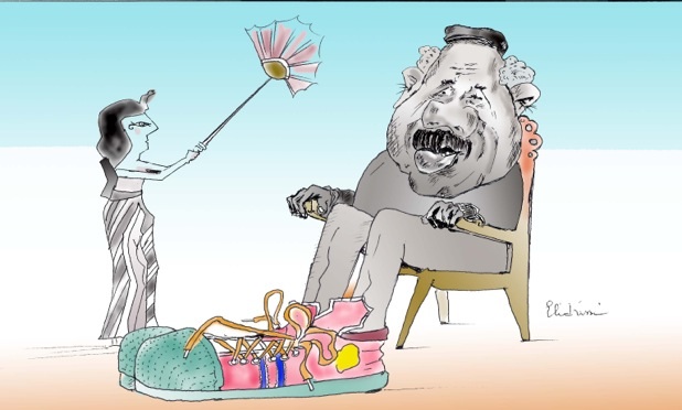 كاركاتور: المؤتمر الخامس للكونفدرالية