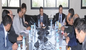 اجتماع مع أعضاء المكتب الوطني للجمعية الوطنية للحراس العامين