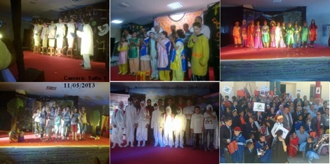 تاونات: مسرحية” كن مستقيما” لتلاميذ مدرسة عين لكدح تمثل جهة تازة الحسيمة تاونات