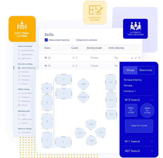 Restaurant Reservation Software Features Trends Examples - Ocean Backgrounds - Modern Full HD Collection