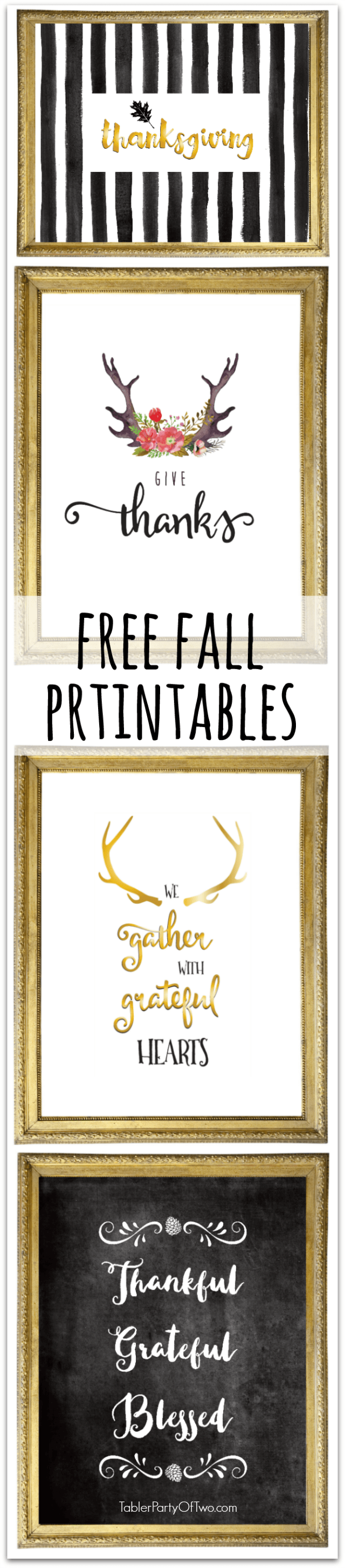 Free Printable Thanksgiving Decorations