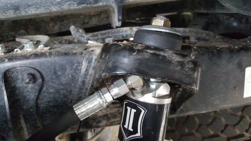 Icon rear 2.0 rr shocks too close to upper shock mount?