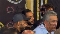 وصول أفشة وتريزيجيه ومحمد هاني وكريم فؤاد لتقديم واجب العزاء في والد الشناوي 
