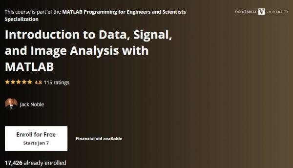 Introduction To Data Signal And Image Analysis With Matlab Coursya - Colorful Photo Collection - 8K Quality