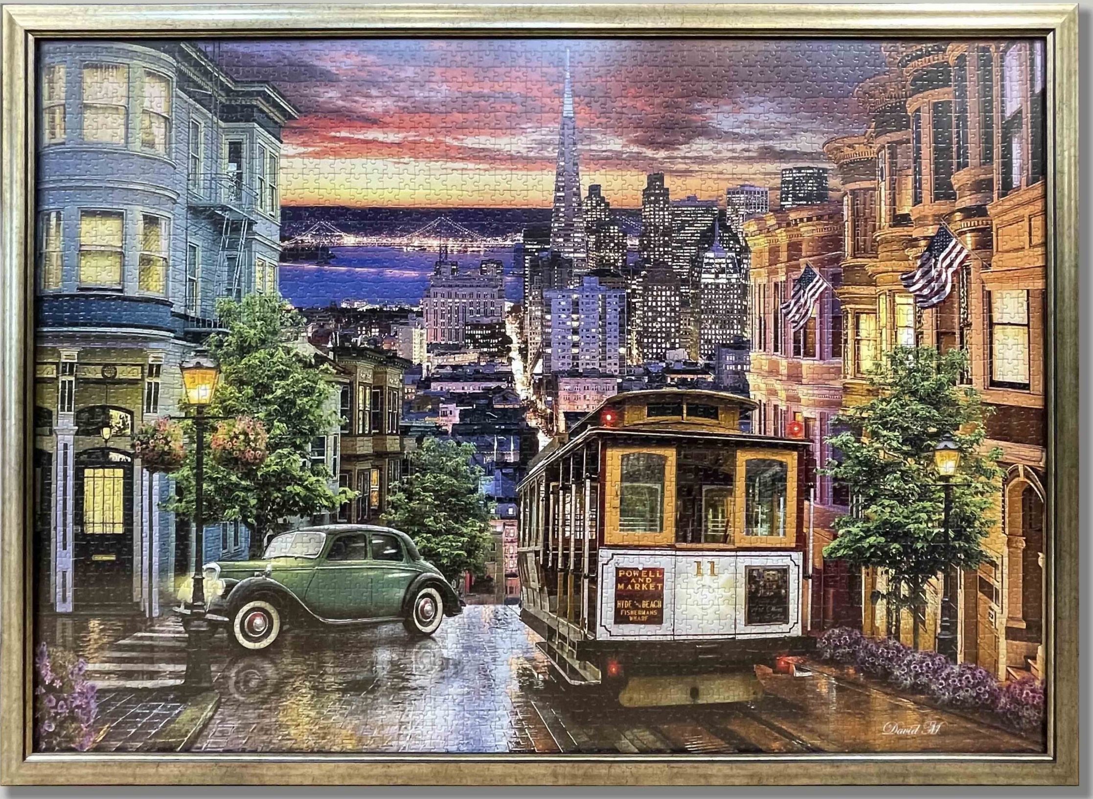 Beautiful custom frames for jigsaw puzzles in singapore
