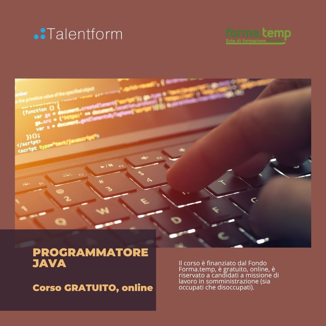 1080 Programmatore Java 2027