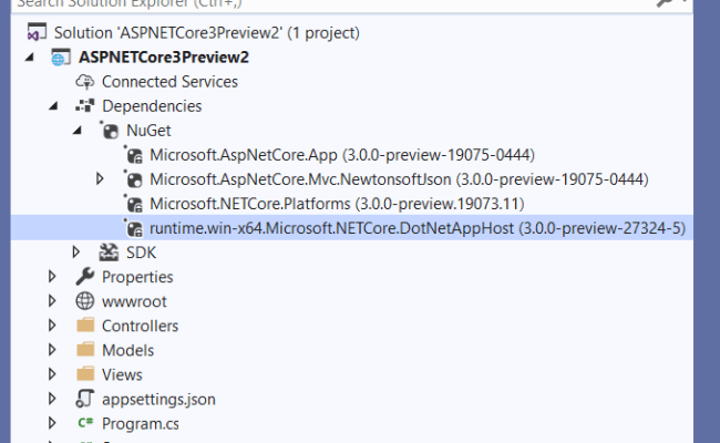 ASP.NET Core 3.0 App Solution Structure - Talking Dotnet