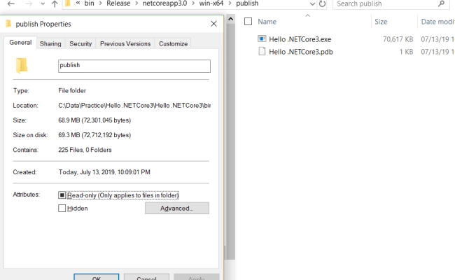 Create A Trimmed Self-Contained Single Executable In .NET Core 3.0_1 ...