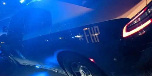 Truck Carrying Sod Overturns In Polk County Roundabout, Wauchula Driver Unharmed