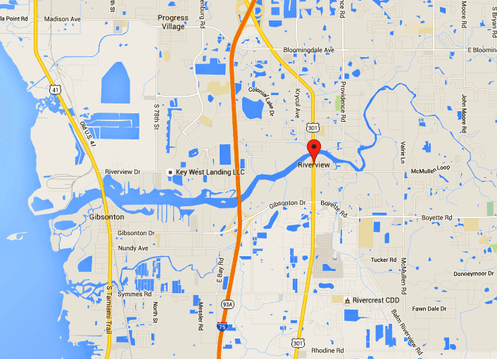 Riverview Florida Map Riverview 1 