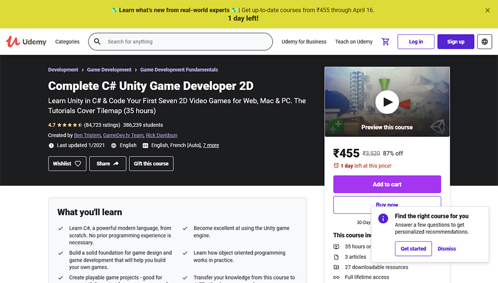 15/01/2019 · how i made a game engine from scratch? Top 10 Best Unity Courses Online With Ultimate Training Tangolearn