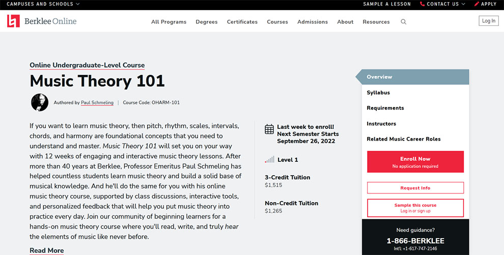 Best online music theory courses & classes