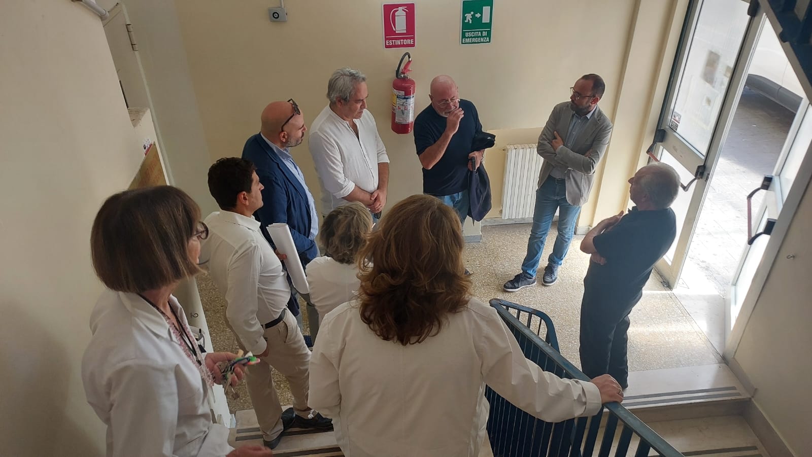 Sopralluogo presso il Presidio Ospedaliero di Grottaglie: l’amministrazione Comunale e l’ASL confermano il progresso dei lavori 