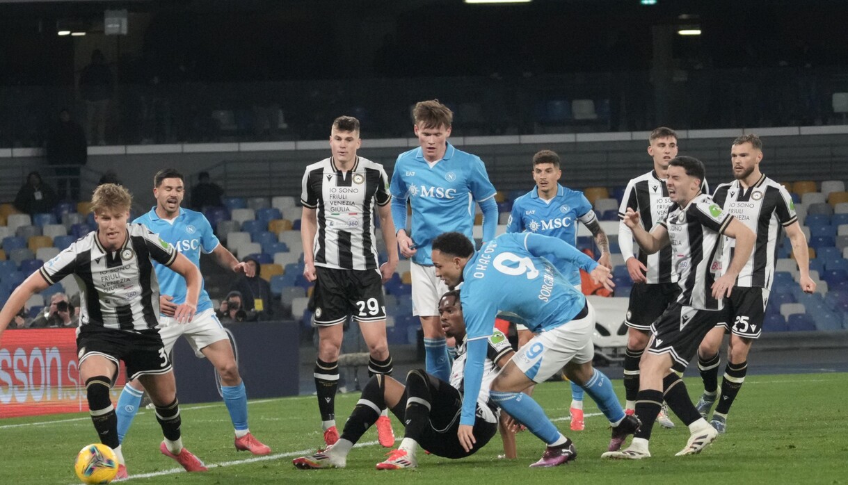 Napoli-Udinese, moviola: la verità sul gol azzurro: era da annullare la rete di McTominay?