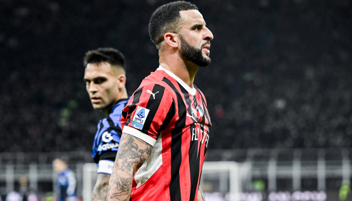 Sprofondo Milan, c’è un caso Walker dopo la Lazio e le foto rubate della notte in un locale e le spese folli