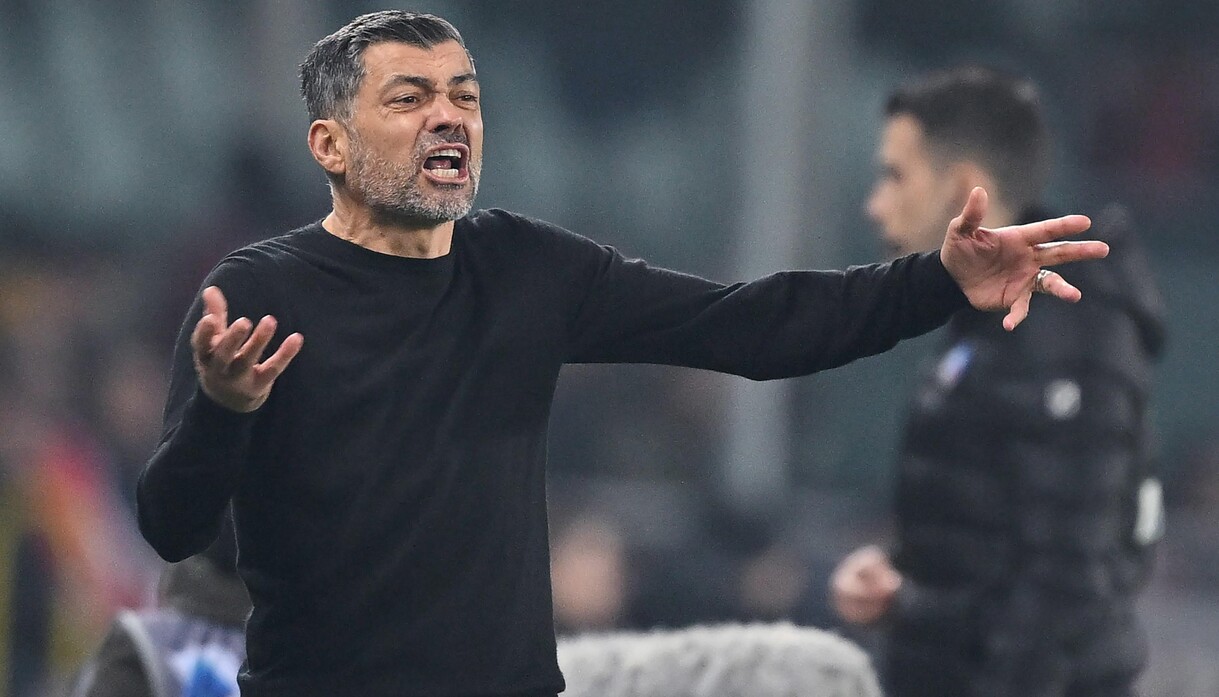 Milan, Conceicao: siparietto con Pellegatti, l’errore di Joao Felix e il retroscena su Pulisic e i suoi sfoghi