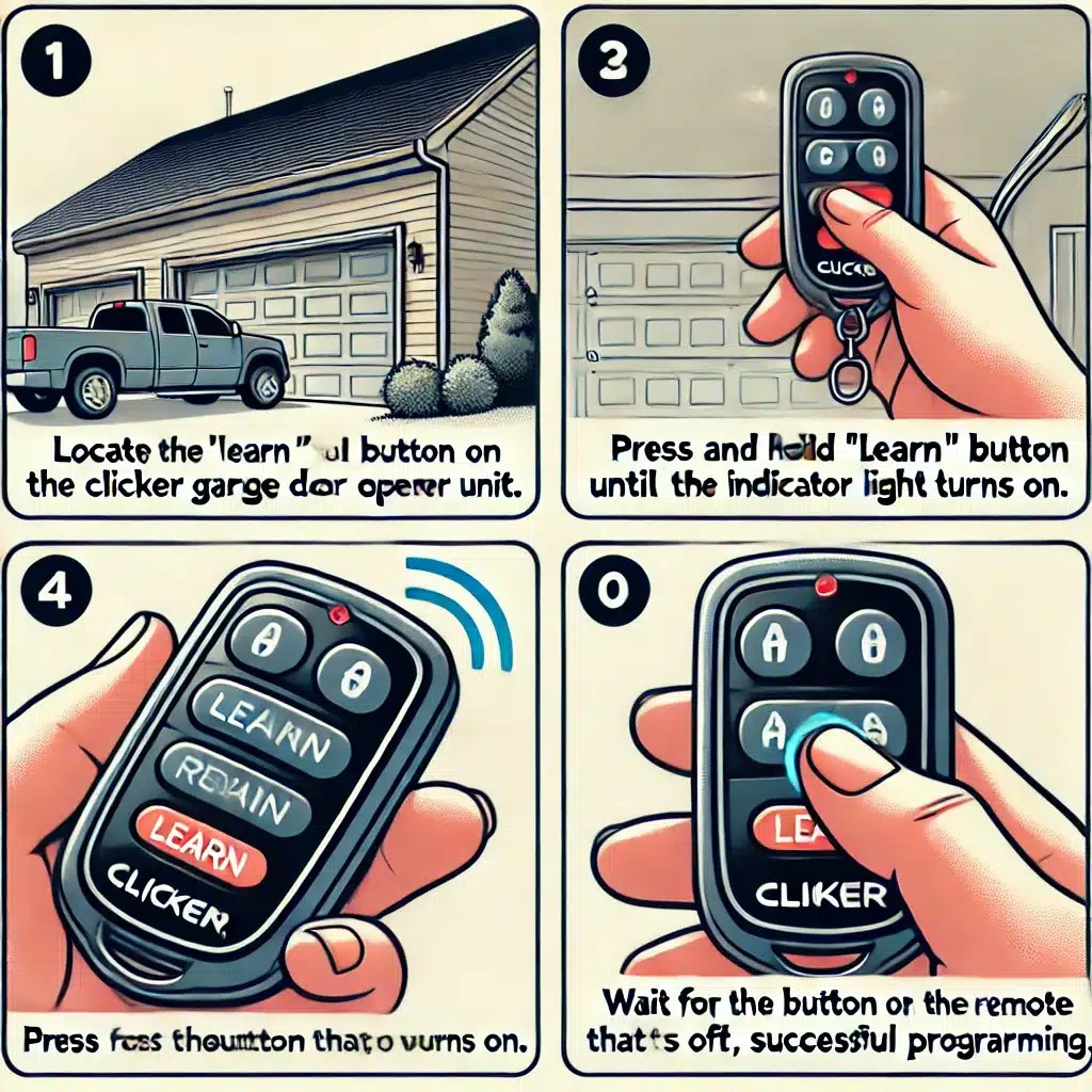 How to reprogram clicker garage door remote: pro tips 2024