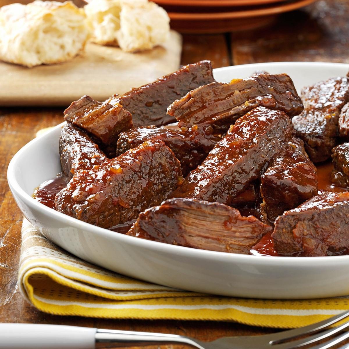 Slow cooked beef ribs recipe