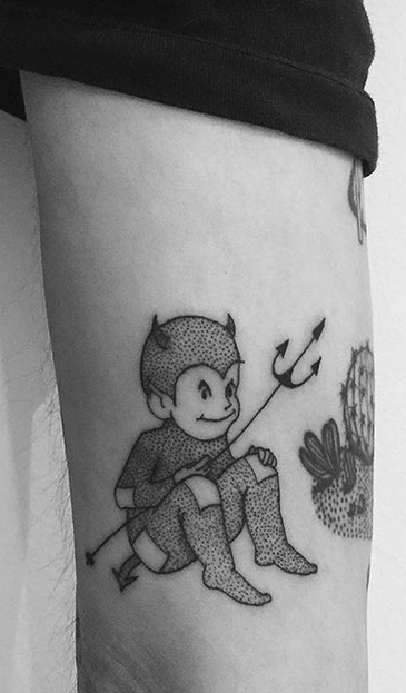 Little Devil Tattoo - Tattmaniatattmania 623_x_365_png