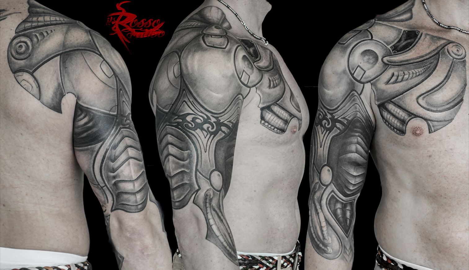 Biomeccanico Su Braccio - 2° Premio Tattoo Convention Genova - Tatuaggi Biomeccanici, Biorganici E Realistici - Il Rosso 871_x_1513_jpg