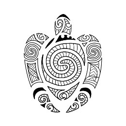 Tatuaggio Di Honu, Tartaruga Di Mare Tattoo - Custom Tattoo Designs On Tattootribes.com 260_x_260_jpg