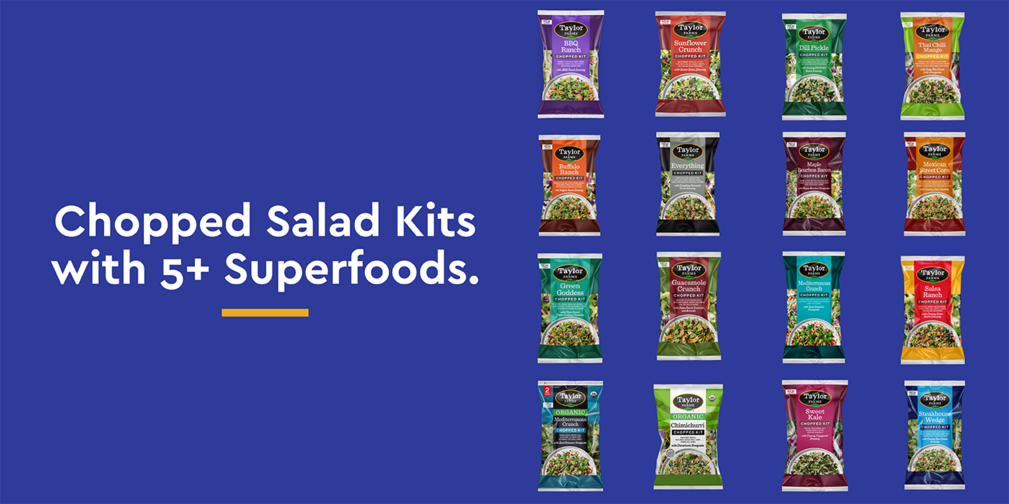 Get to know taylor farms' superfood salad selection