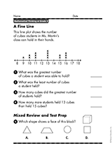 Enjoy the five worksheets with answers on the second page. A Fine Line Teachervision